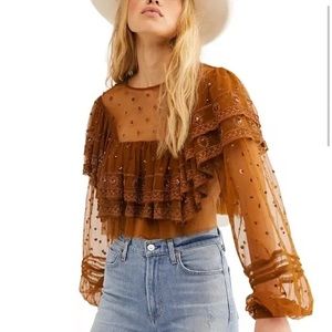 Large Free People Top